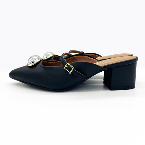 Mule Vizzano 1220-370 salto bloco Preto