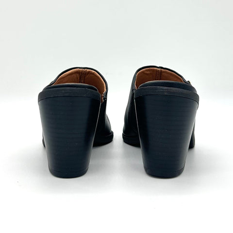 Mule Vizzano 1323-200 salto bloco bico fino Preto