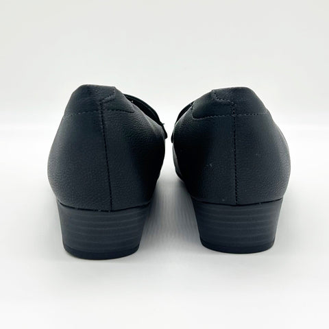 Mocassim Modare 7032-542 Salto Baixo Preto