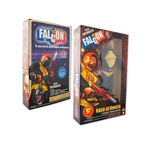 Estrela Falcon Futurista Future Yellow Collectible Toy Miniature Statue Doll