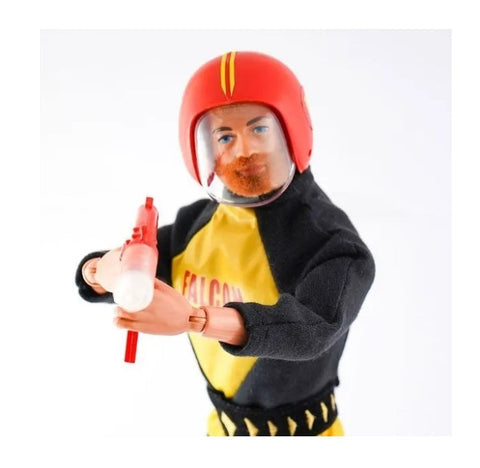 Estrela Falcon Futurista Future Yellow Collectible Toy Miniature Statue Doll