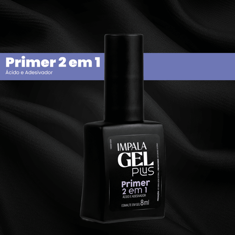 Esmaltes Impala Coleção Gel Plus - Preparação