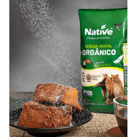 Açúcar Cristal Orgânico 1Kg Native