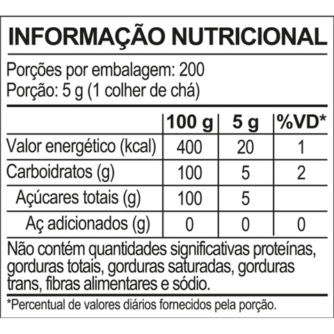 Açúcar Cristal Orgânico 1Kg Native