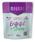 Adocante Eritritol + Stevia Vegano Magrins 250g - MEUBRASILONLINE