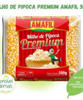 Amafil Milho para Pipoca Premium 500g - MEUBRASILONLINE
