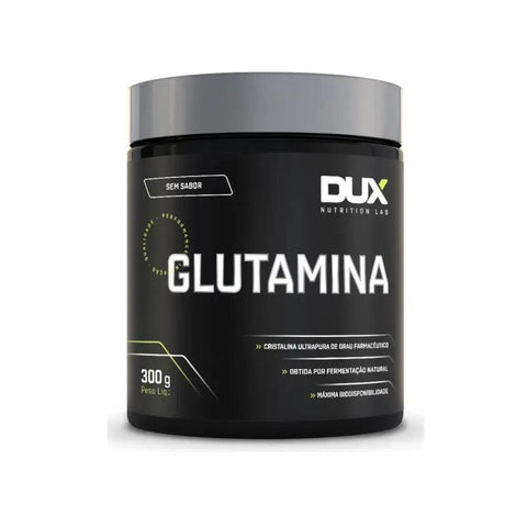 Aminoácido Glutamina Pura Dux 300g - MEUBRASILONLINE