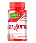 Astaxantina Unilife 60 Caps - MEUBRASILONLINE