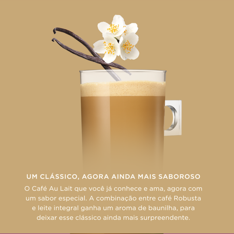 NESCAFÉ® DOLCE GUSTO Café Au Lait Vanilla - 10 Capsulas