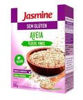 Aveia sem Glúten em Flocos Finos Jasmine 200g - MEUBRASILONLINE