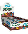 Barra de Banana com Chocolate Zero Bananita Latam (Cx c/ 12un de 25g) - MEUBRASILONLINE