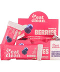 Barra de Frutas Vermelhas com Chocolate Branco Zero Eat Clean (Cx c/ 12un de 30g) - MEUBRASILONLINE