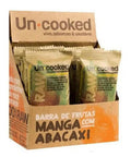 Barra de Manga com Abacaxi Uncooked (Cx 12un de 30g) - MEUBRASILONLINE
