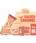 Barra de Proteína Salted Caramel Eat Clean (Cx c/ 12un de 45g) - MEUBRASILONLINE