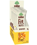 Barra Nuts Vegana Banana Mãe Terra (Cx c/ 12 un de 25G) - MEUBRASILONLINE