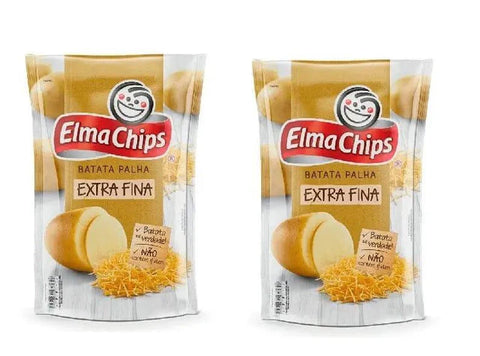 Batata Palha Extra Fina Elma Chips 2x90g