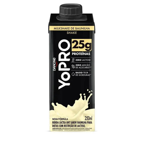 Yopro Bebida Láctea Uht Baunilha 250Ml - MEUBRASILONLINE