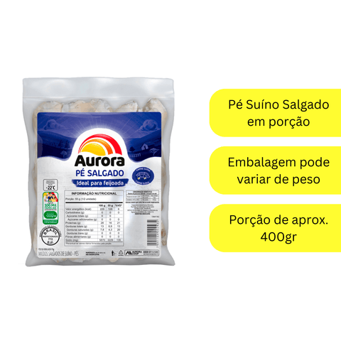 Pé Suíno em embalagem porcionada Aurora