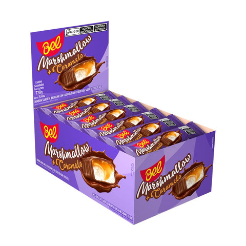 Bel Marshmallow Com Caramelo 720g (24un x 30g)