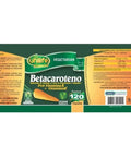 Betacaroteno - Unilife - 120 Cápsulas - MEUBRASILONLINE
