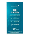 Bio Cálcio Puravida 60 Caps - MEUBRASILONLINE