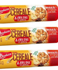 Biscoito Cereale e frutas maçã e uvas passas Bauducco 3x141g - MEUBRASILONLINE