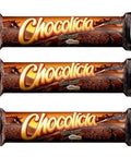 Biscoito Chocolicia Recheio Chocolate Mondelez 3 x 132g - MEUBRASILONLINE