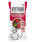 Biscoito De Arroz C/ Chocolate Meio Amargo Fit Food 60g - MEUBRASILONLINE