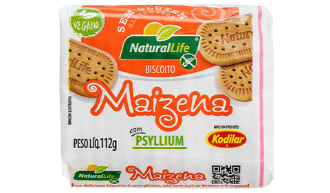 Biscoito de Maizena Vegano Sem Glúten NaturalLife 112g