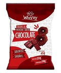 Biscoito de Proteína Sabor Chocolate Wheyviv 45g - MEUBRASILONLINE