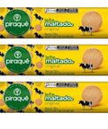 Biscoito Leite Maltado Piraquê 3x 132g - MEUBRASILONLINE