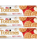 Biscoito Tostines Maca E Canela Nestle 3X160g - MEUBRASILONLINE