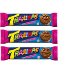 Biscoito Trakinas Recheado Morango 3 x 126g 378G - MEUBRASILONLINE
