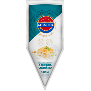 Catupiry Requeijão Cremoso Culinário Bisnaga 4 Queijos 1,5kg - MEUBRASILONLINE
