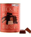 Bombom 54% Cacau Creme de Avelã Luckau Lata 198g - MEUBRASILONLINE