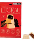 Bombom Branco Creme de Avelã Luckau Pouch 82,5g - MEUBRASILONLINE