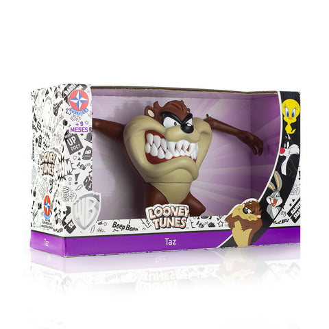 Boneco em Vinil Taz Mania 13 cm Looney Tunes - Estrela