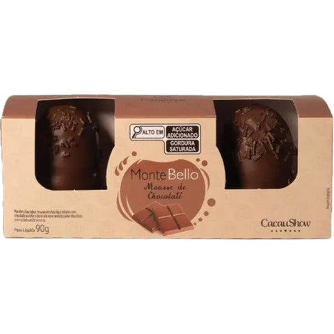 Cacau Show Caixa Montebelo Mousse de Chocolate 90g