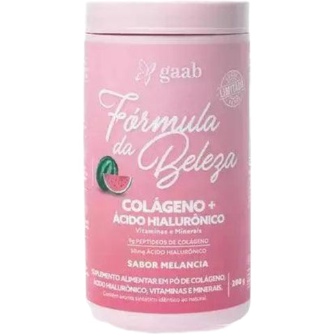 Gaab Fórmula da Beleza -Sabor Melancia 200g