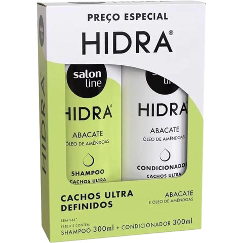 Fini Kit shampoo e condicionador Hidra. Cachos ultra deFinidos! Óleo de amêndoas e abacate