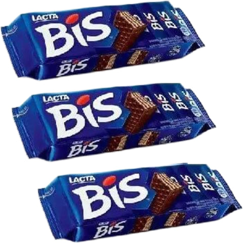 Lacta Bis ao leite 3x100g