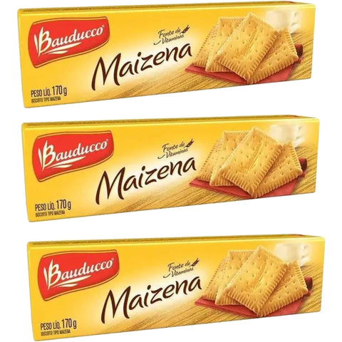 Bauducco Biscoito Maizena 3x170g