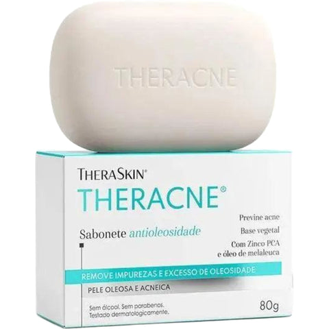 TheraSkin Sabonete para pele com acne e oleosa Theracne 80g