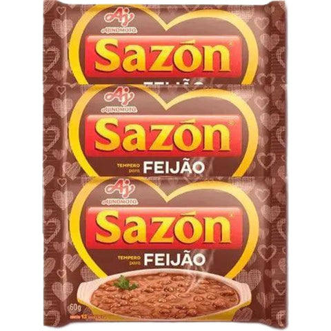 Ajinomoto Tempero Sazón Feijão 3x60g