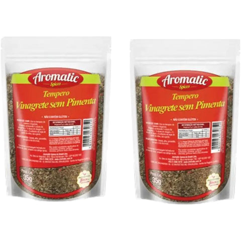 Aromatic Vinagrete Sem Pimenta 2x35g