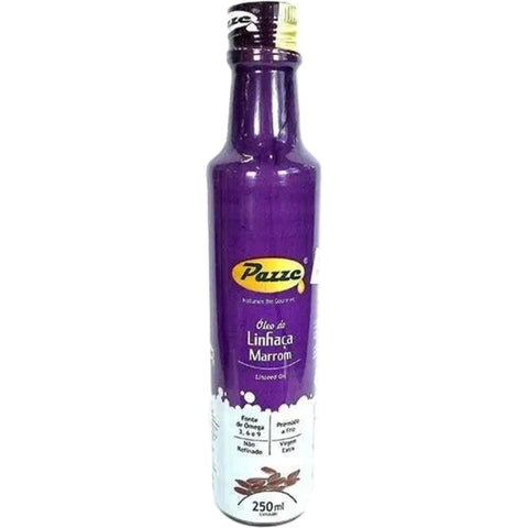 Pazze Óleo de Linhaça Marrom Extra-Virgem 250ml