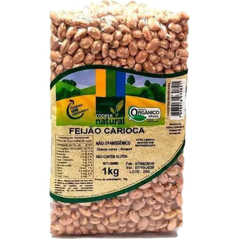 Coopernatural Feijão Carioca Orgânico 1kg