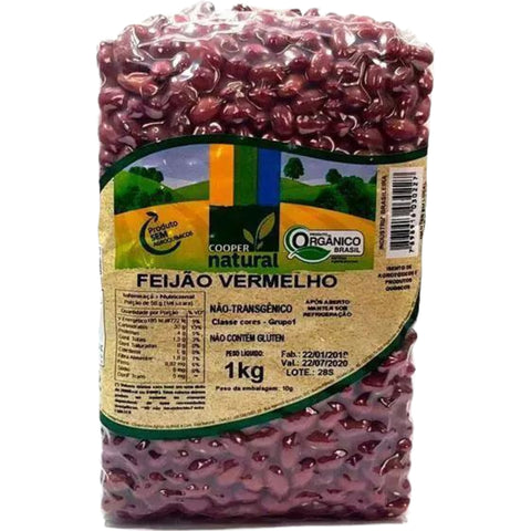 Coopernatural Feijão Vermelho Orgânico 1kg