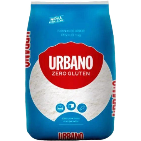URBANO Farinha de Arroz Sem Glúten 1kg
