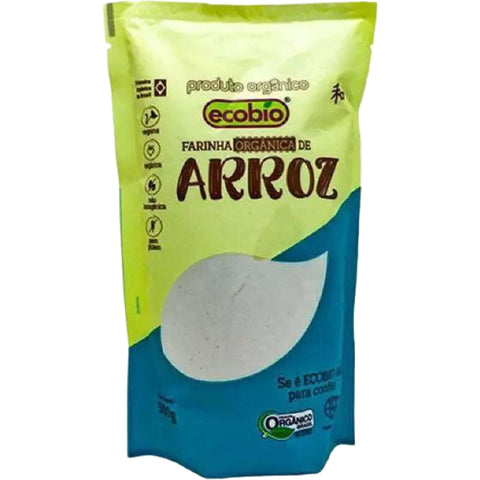Ecobio Farinha de Arroz Orgânica 500g